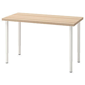 IKEA LAGKAPTEN / OLOV Письмовий стіл, під білений дуб / білий (794.168.93)