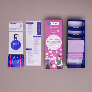 Картки для вивчення англійської мови. English Collocations B2-C1., фото 2