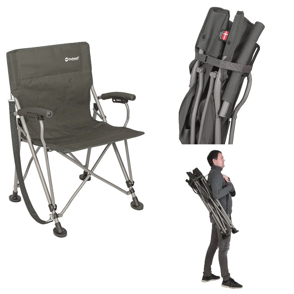 Стілець кемпінговий Outwell Perce Chair Charcoal (470403)