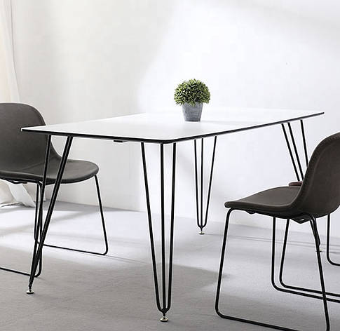 Стіл обідній нерозкладний MADRID 1200 Onder Mebli, колір стільниці білий, фото 1