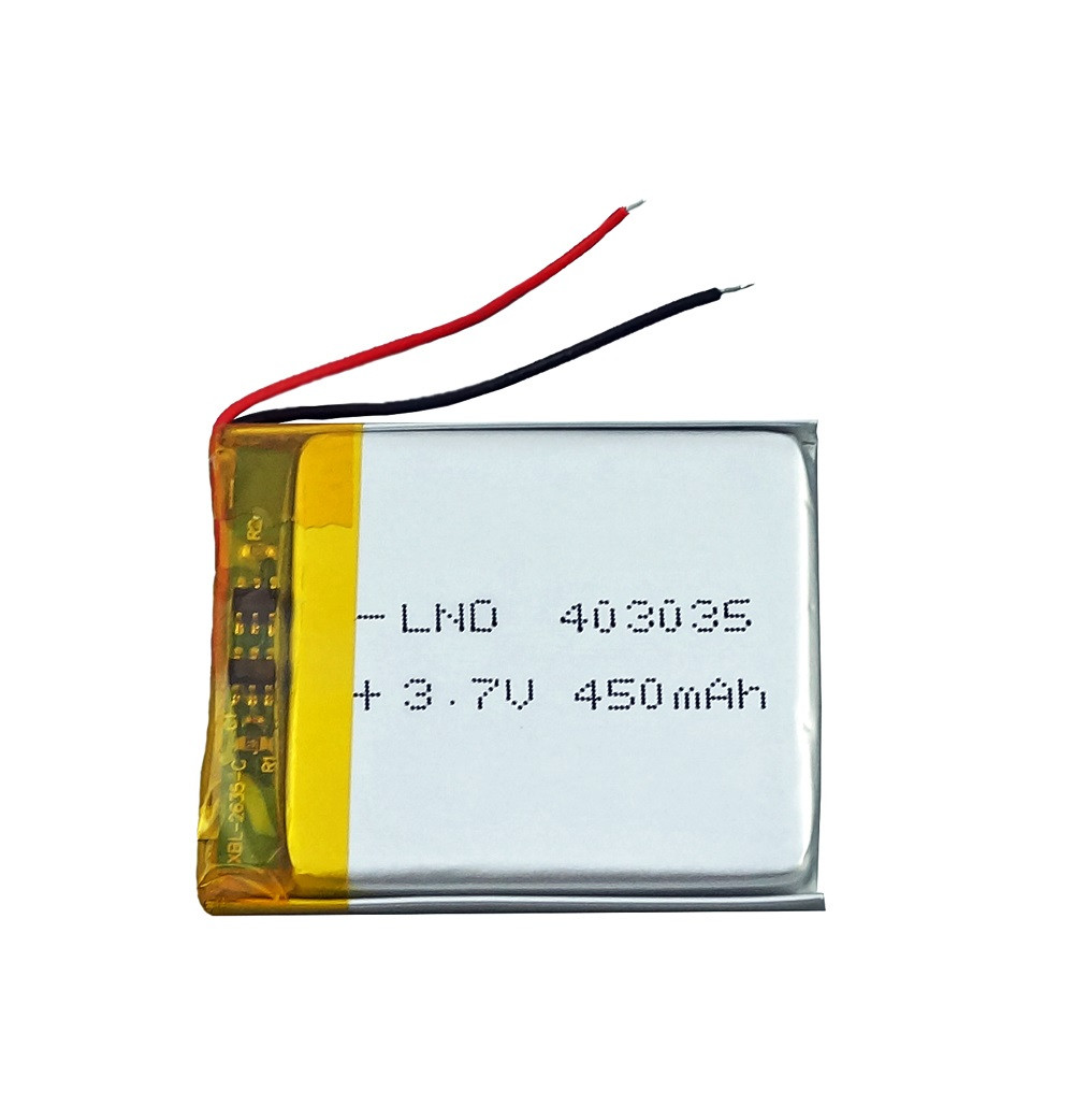 Акумулятор літій-іонний 450mAh 3.7 v 403035 для відеореєстраторів, навушників, блютуз стіна, MP3 плеєрів