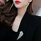 Довгі вечірні сережки з камінням, фото 2