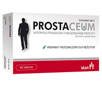 Prostaceum Простацеум Для Поддержания Здоровья Простаты 60 таб Lek-Am Польша Доставка из ЕС