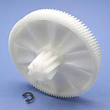 Шестерня та ніж для м'ясорубки Braun Power Plus G1300, G1500, G3000, G1100, фото 9