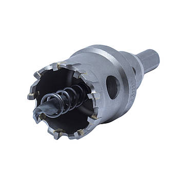 Корончасте свердло для металу з твердосплавними напайками діаметром 33 мм, фото 2