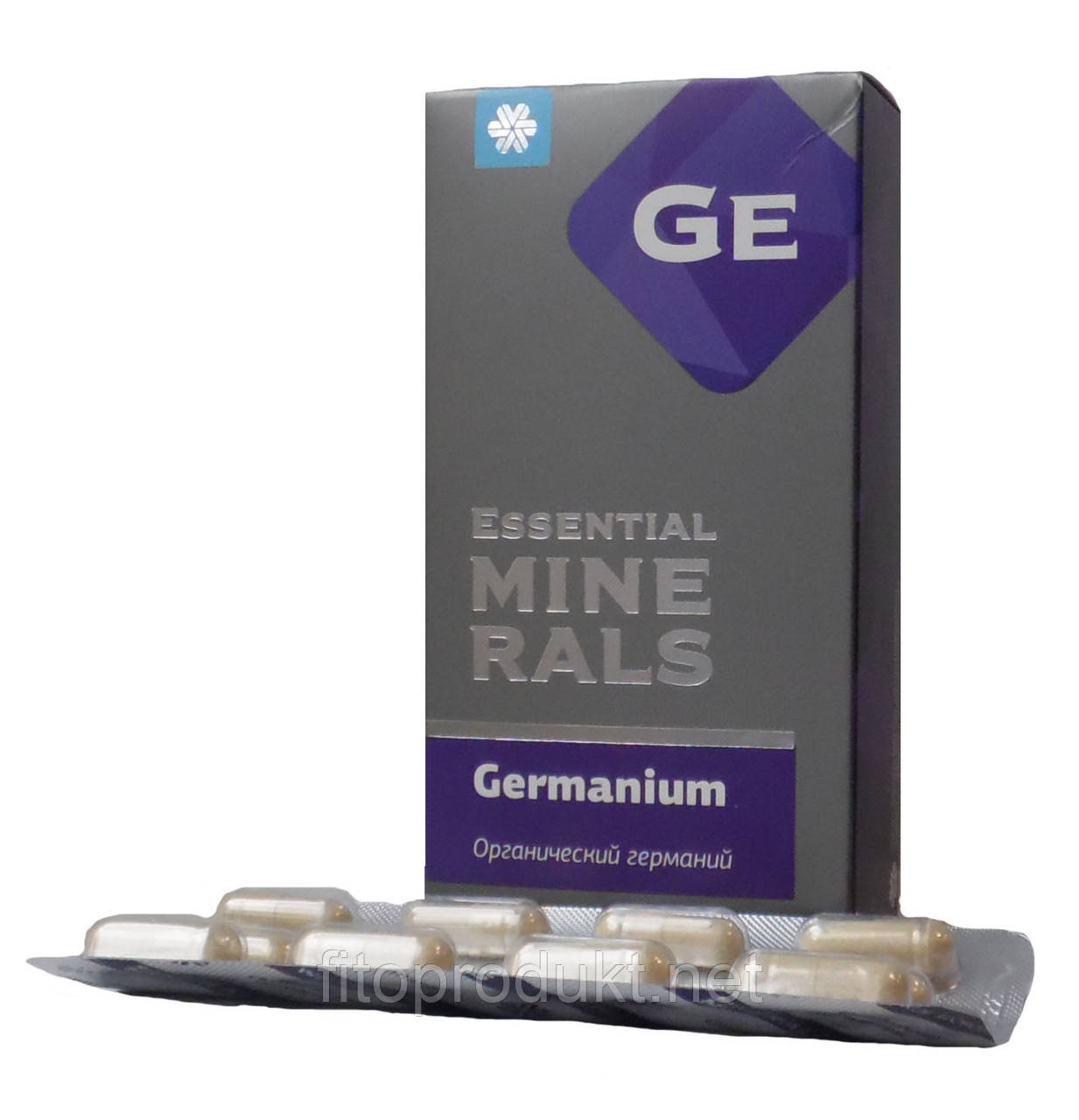 Органічний германій противіковий комплекс 30 капсул Essential Minerals