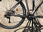 Гірський велосипед Crosser Solo 29" рама 19" перемикачі L-TWOO 18S 2*9 гідравлічні гальма Logan касета, фото 7