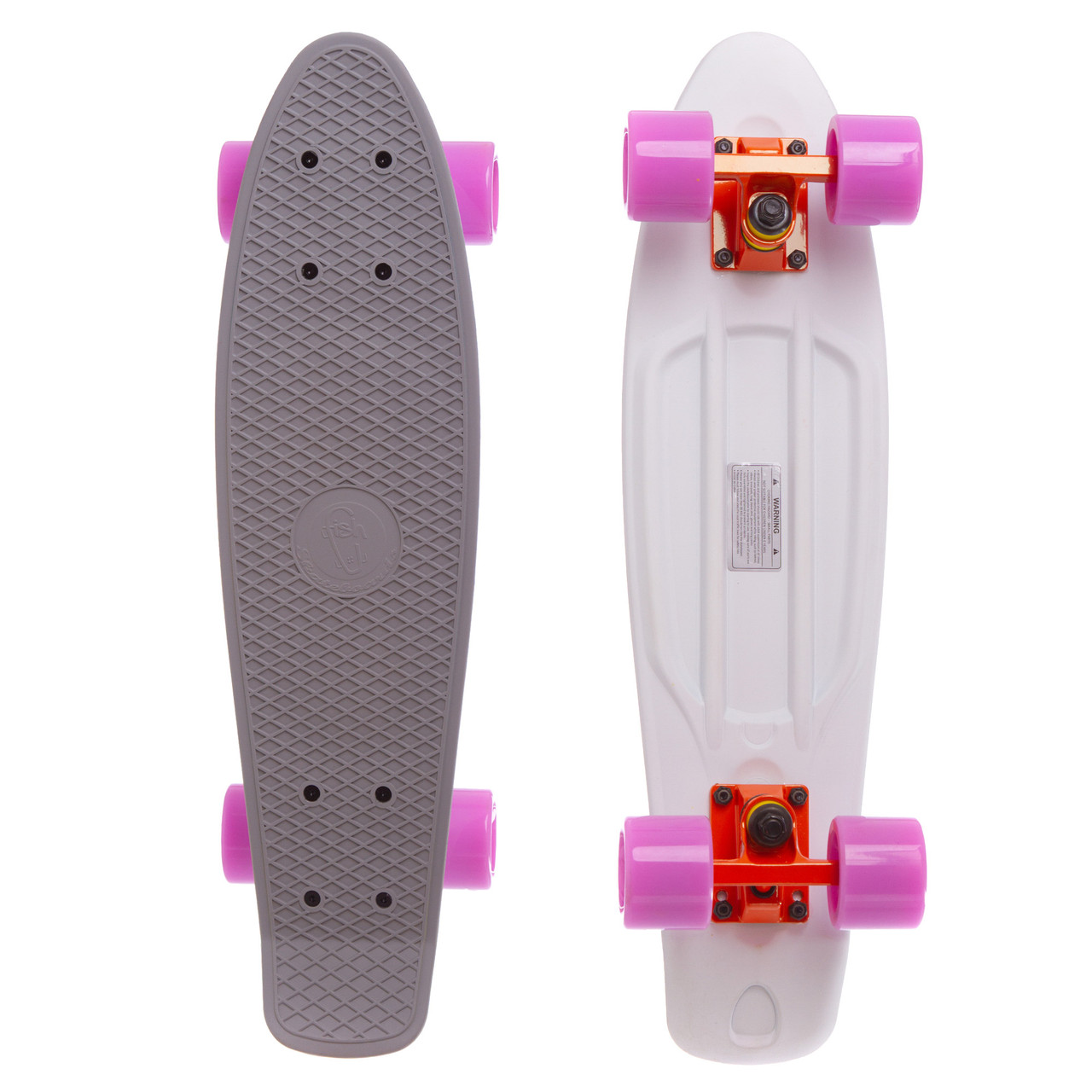 Пенні борд Penny Board круїзер пластиковий 22" RUBBER SOFT FISH SK-410-1