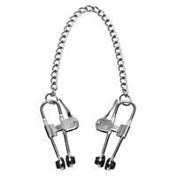 Затискачі на соски сталеві для БДСМ-ігор Кайф