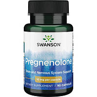 Прегненолон гормону тестостерону, Pregnenolone, Swanson, 10 мг, 90 капсул