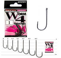 Гачок Decoy Worm 4 Strong Wire 2/0, 9 шт.