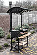 Мангал із піччю під казан "Тадж-махал" комплектація базова, фото 8