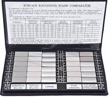 Набір зразків шорсткості поверхні з 30шт, Ra 0.05 - 12.5 Китай