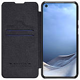 Захисний чохол-книжка Nillkin для Xiaomi Mi 11 Lite Qin leather case Black Чорний, фото 5