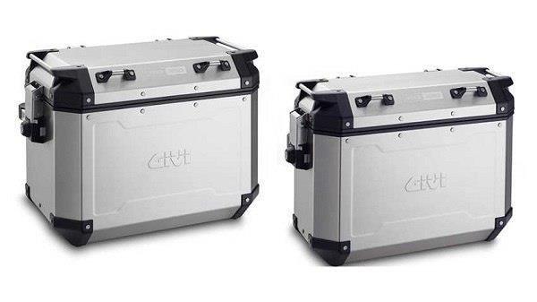 КОФРИ БОКОВІ GIVI OBKN4837APACK2 (OBKN48AL + OBK37NAR) 2ШТ SILVER, фото 1