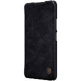 Захисний чохол-книжка Nillkin для Xiaomi Redmi Note 10 Pro / 10 Pro Max Qin leather case Black Чорний, фото 4