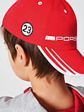 Бейсболка дитина Porsche 917 Salzburg Collection, Cap, Kids, grey melange/black/red, артикул WAP4600010MSZG, фото 3