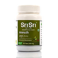 Амрут, Шри шри Аюрведа / Amruth, Sri Sri Ayrveda / 60 tab