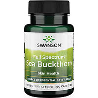 Обліпиха, Sea Buckthorn, Swanson, 400 мг, 60 капсул