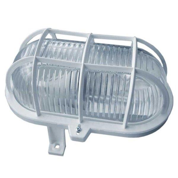 Світильник НПП 04У-1 60 Вт "Овал" білий, фото 1