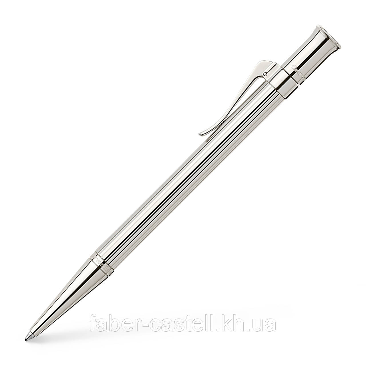 Ручка кулькова Graf von Faber-Castell Ballpoint pen Platinum-plated з колекції Classic, 145532