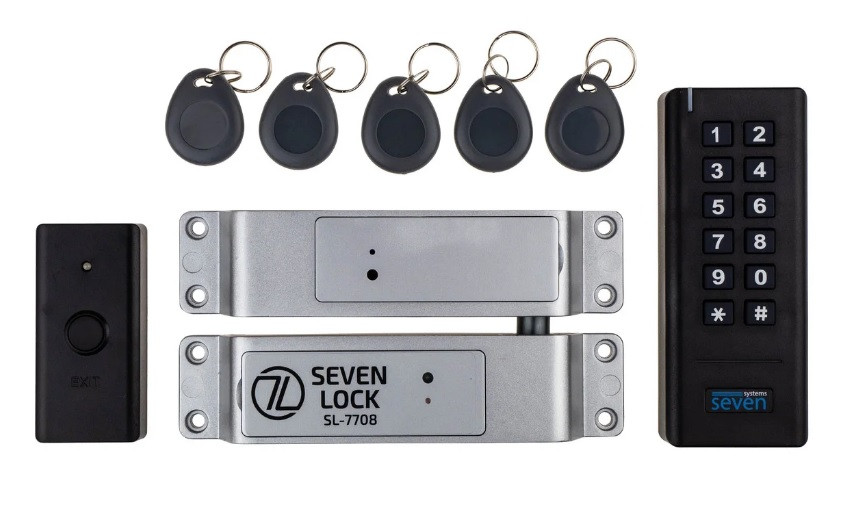 Бездротовий комплект контролю доступу Seven Lock SL-7708 (Ukraine)