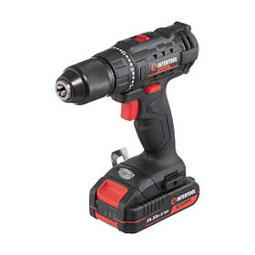 Акумуляторний дриль-шурупокрут INTERTOOL WT-0350 - потужний, Зручний інструмент для дому,Дриль-шурупокрут акумуляторний 20 В, Дрил