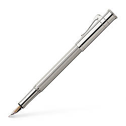 Ручка перова Graf von Faber-Castell Fountain pen Platinum-plated з колекції Classic, перо М, 145560