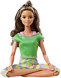 Лялька Barbie Йога Шатенка Безмежні рухи — Made to Move (GXF05), фото 6