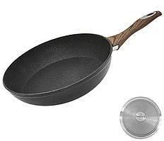 Сковорода з антипригарним покриттям Besser "Wooden" 10296 Діаметр 24 см