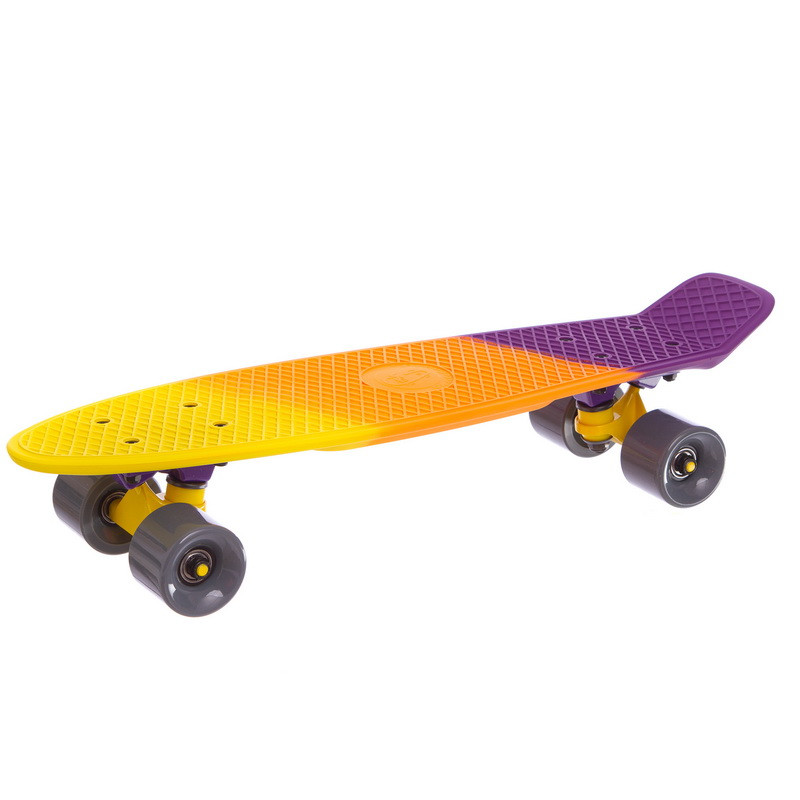 Пенні борд Penny Board круїзер пластиковий 22" RUBBER SOFT FISH SK-412-9