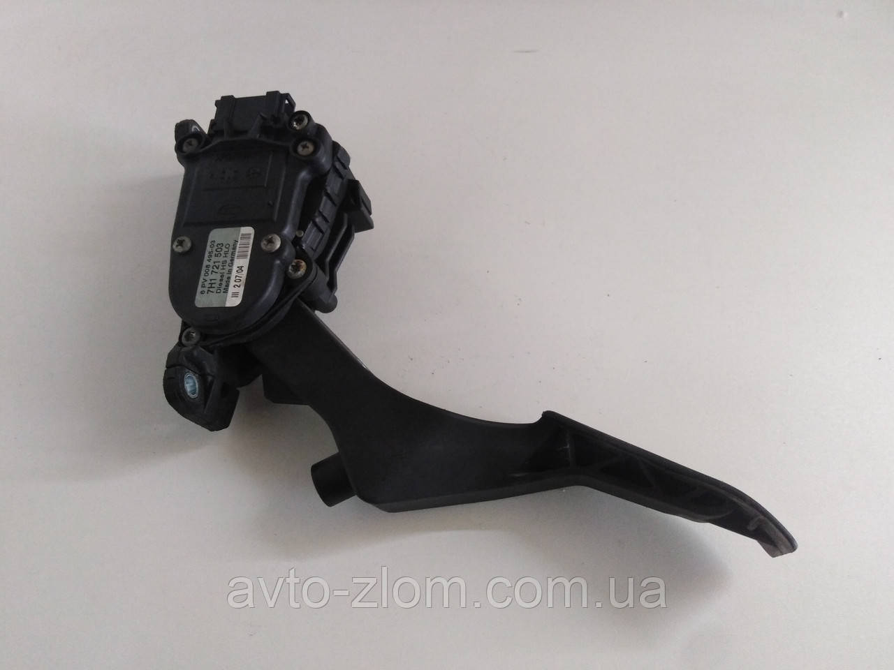 Педаль газу Volkswagen Transporter T5, Т5. 7H1721503., фото 1