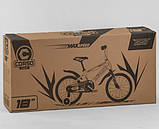 Велосипед дитячий двоколісний Corso ST-18702 18" зростання 110-130 см вік 5 до 8 років червоний, фото 2