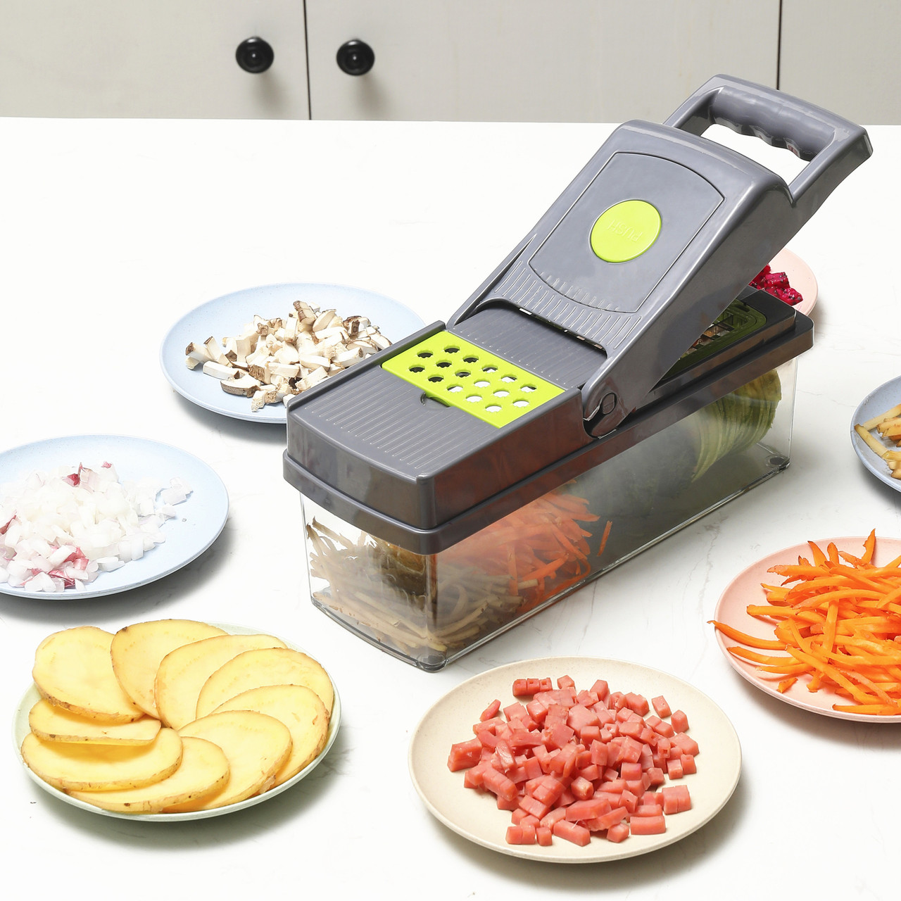 Ручний кухонний подрібнювач міксер, блендер шинкування Magic line 14 1, фото 1