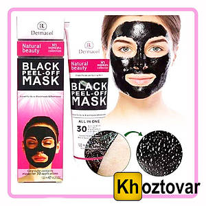 Чорна маска для обличчя Dermacool  ⁇  Dermacol Black Peel Off Mask