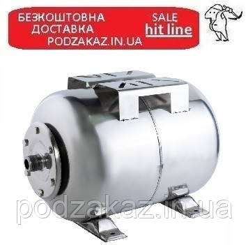 Гідроакумулятор горизонтальний 24л (нерж) WETRON (779211)