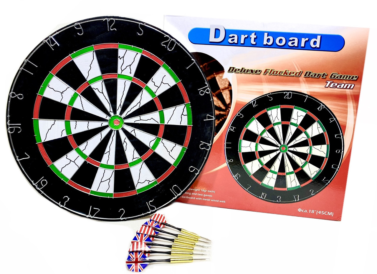 Мішень для гри в дартс із флока Flocked 18 дюймів, BL-18012