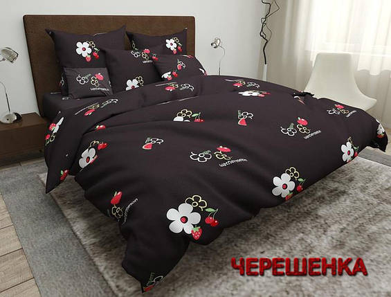 Тканина для постільної білизни Бязь "Gold" Lux GL4247 (50м) з квітковим та фруктовим принтом, фото 1