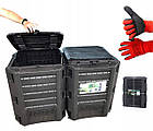 Компостер садовий Prosperplast Module Compogreen 800L black (5905197595429), фото 7