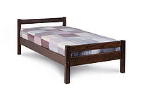 Деревянная односпальная кровать Л-120 (орех)