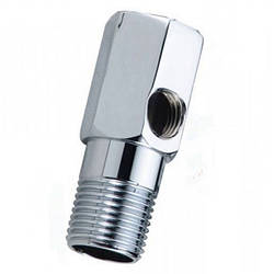 Врізка 1/2 різьба - 1/4 різьба (металева)