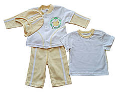 Комплект для новонародженого ТМ Бембі 052111 жовтий 62