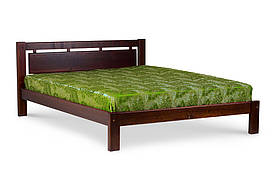 Дерев'яне двоспальне ліжко ЛК-110 /L-210 (200*160)