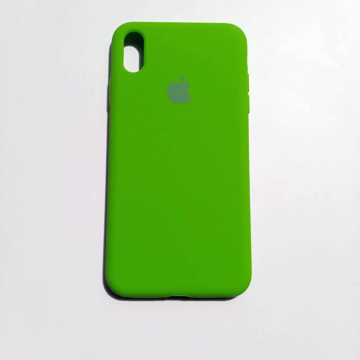 Чохол Silicone Case для Apple iPhone XS Max Dark Green