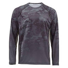 Блуза Simms Challenger Solar Tech Jersey Hex Flo Camo Carbon XXL