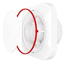 Вентилятор осьовий Ера DISC 4 із зворотним клапаном 100 х 159 мм (60-653), фото 4