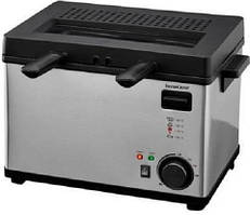 Фритюрниця Silver Crest SEF3 2000 C2 4л, сріблясто-чорна