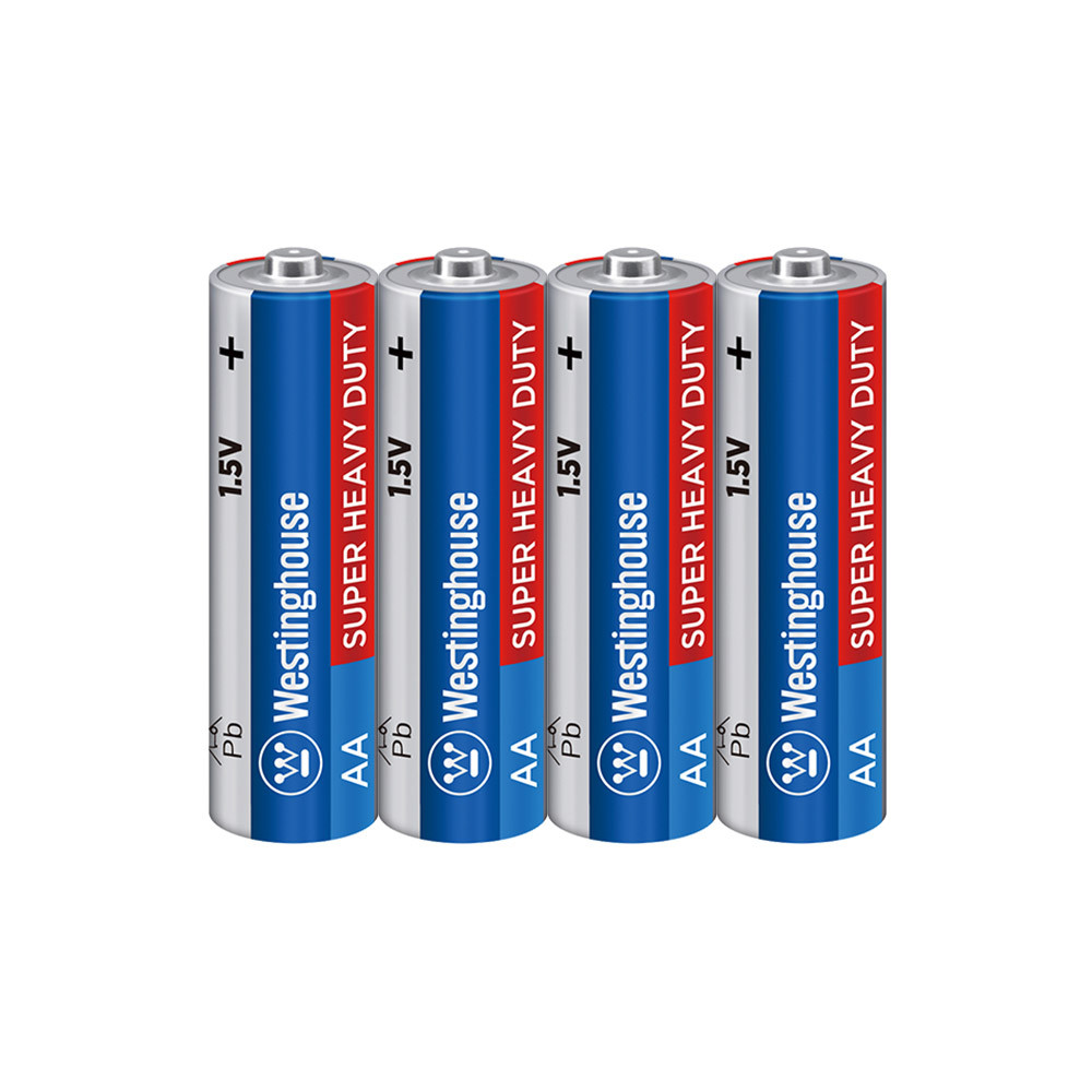 Сольова батарейка Westinghouse Super Heavy Duty AA/R6 4шт/уп shrink