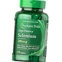 Селен антиоксидант Puritan's Pride Selenium 200 mcg 250 таблеток