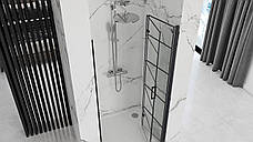 Душевая дверь REA MOLIER BLACK 100, фото 2